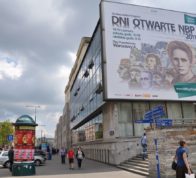 Billboard w centrum Warszawy