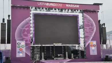 Scena Euro 2012 w Warszawie